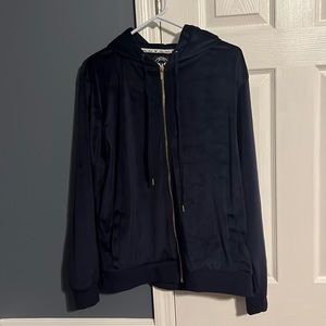 Men’s White Mark 2 Piece Athletic Suit. Size: 1X Color: Navy Blue